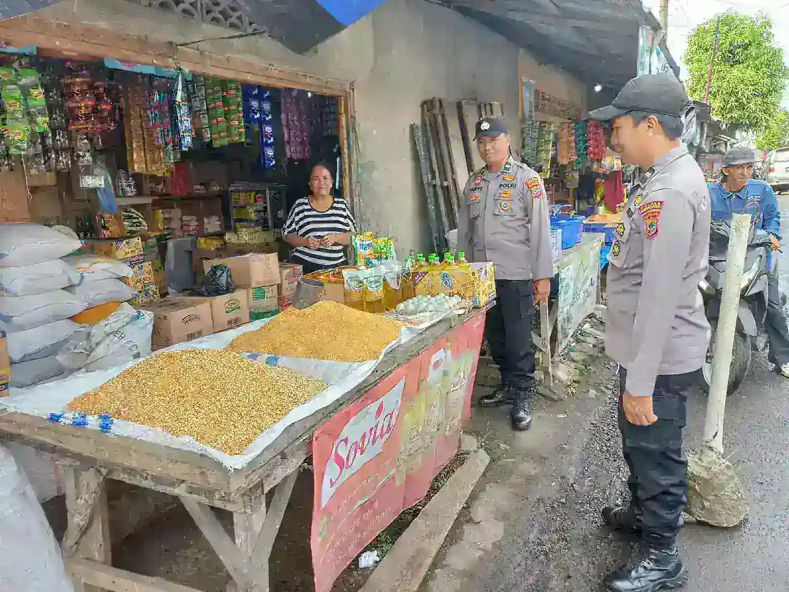 Patroli Cipkon dan KRYD Polsek Tondano Sasar Pusat Kota dan Lokasi Rawan, Wujudkan Kamtibmas Aman dan Kondusif